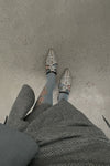 RUI Crochet Low Heels RSS22SH01 Grey